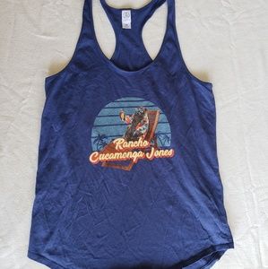 Rancho Cucamonga Jones Blue‎ Muscle Top